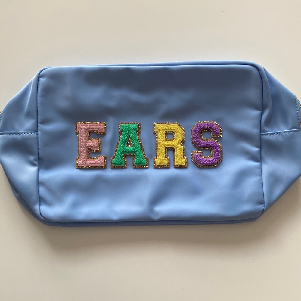 Stoney Clover Lane Large Pouch in Periwinkle.